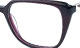 Dioptrické okuliare Elle 13551 - transparentná červená