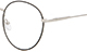 Dioptrické okuliare Arol - černo stříbrna