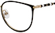 Dioptrické okuliare Carolina Herrera 0032 - čierno zlatá