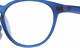 Dioptrické okuliare Centrostyle F0280 klip - transparentná modrá