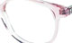 Dioptrické okuliare Disney Minions 050 - transparentná růžová