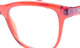 Dioptrické okuliare Dolce&Gabbana 3356 - transparentná červená
