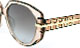 Slnečné okuliare Fendi 40083U - transparentná růžová