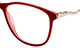 Dioptrické okuliare Janice - červená