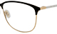Dioptrické okuliare Jimmy Choo 319 - čierno zlatá
