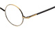 Dioptrické okuliare Lennon - zlato-čierna