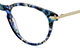 Dioptrické okuliare Malena - modrá