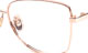 Dioptrické okuliare MaxMara 5074 - rosegold