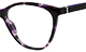 Dioptrické okuliare Neyeture s klipem F0214 52 - fialová