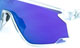 Slnečné okuliare Oakley 9237 - matná transparentná