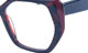 Dioptrické okuliare Okula OF 855 - červená žíhaná