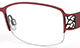Dioptrické okuliare OKULA OK 1060 - červená