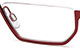 Dioptrické okuliare OKULA OK 1154 - červená