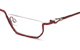 Dioptrické okuliare OKULA OK 1156 - červené