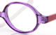 Dioptrické okuliare Patty - fialovo-ružova