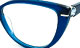 Dioptrické okuliare Polar Gold Joya  - transparentná modrá