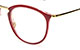 Dioptrické okuliare Ray Ban 7140 49 - červená