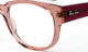 Dioptrické okuliare Ray Ban 7210 - transparentná růžová
