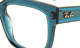 Dioptrické okuliare Ray Ban 7217 - transparentná modrá