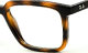 Dioptrické okuliare Ray Ban 7239 - hnedá žíhaná