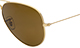 Slnečné okuliare Ray Ban Aviator RB3025-011/33 - zlatá