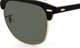 Slnečné okuliare Ray Ban Clubmaster 3016 55 - čierno-zlatá