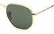 Slnečné okuliare Ray Ban HEXAGONAL RB3548N - zlatá