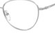 Dioptrické okuliare Seventh Street 606 - strieborná