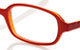 Dioptrické okuliare Skypy - červená