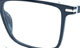 Dioptrické okuliare Ultem clip-on F007459 2 klipy - lesklá čierna