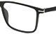 Dioptrické okuliare Ultem clip-on F007459F skládací klip - matná čierna