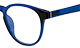 Dioptrické okuliare Ultem clip-on F028 47 - modrá