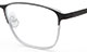 Dioptrické okuliare Visible 160 - čierno biela