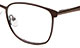 Dioptrické okuliare Visible 204 - hnedá
