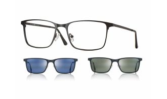 Dioptrické okuliare Centrostyle F0374 2 klipy