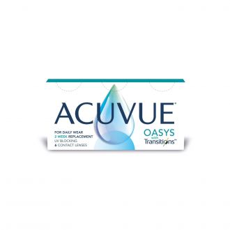 Dioptrické okuliare Acuvue Oasys with Transitions (6 čoček)