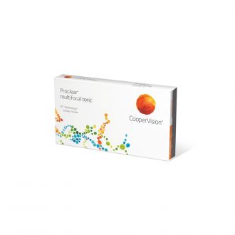 Dioptrické okuliare Proclear Multifocal Toric (3 čočky)