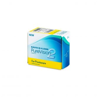 Dioptrické okuliare PureVision 2 for Presbyopia (6 čoček) 