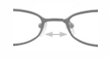 Schéma s výškou nosníka pri dioptrických okuliaroch