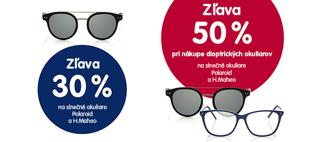 sleva sluneční brýle